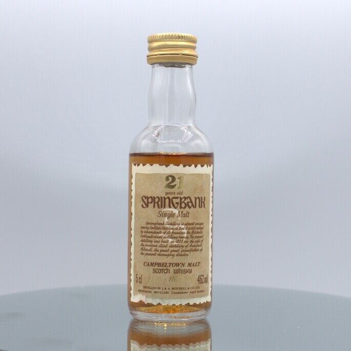 Springbank 21 Year Old John Mitchell Miniature Springbank 21 Year Old John Mitchell Miniature