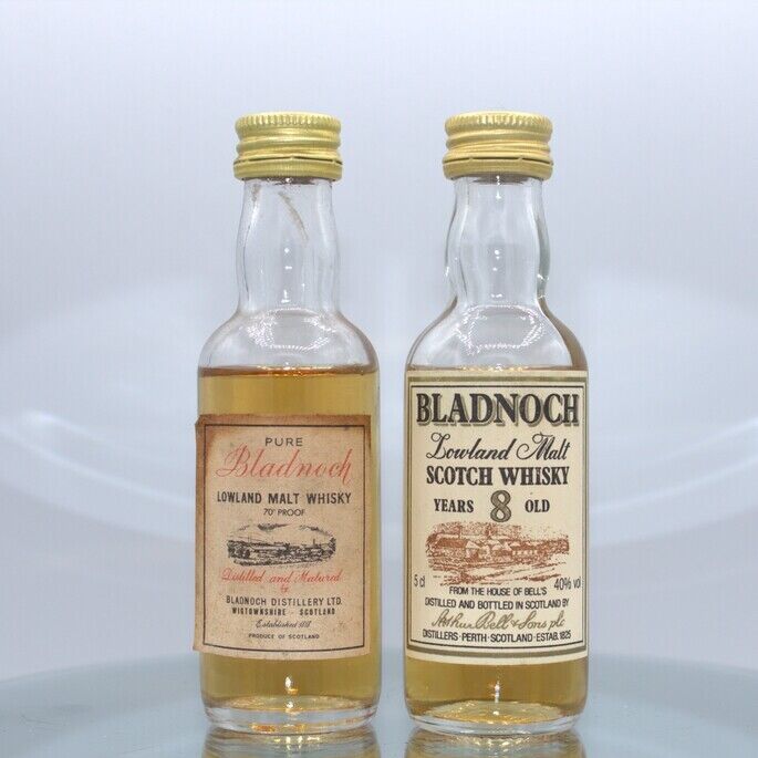 Bladnoch miniatures x 2 Bladnoch miniatures x 2