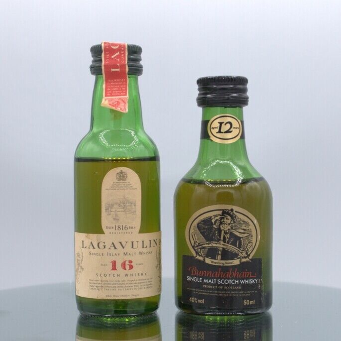 Islay miniatures x 2 Inc. Lagavulin16 - White Horse Distillers Islay miniatures x 2 Inc. Lagavulin16 - White Horse Distillers