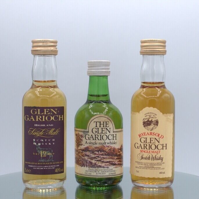 Glen Garioch miniatures x 3 Glen Garioch miniatures x 3
